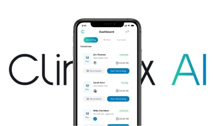 Clinix AI interface view 2